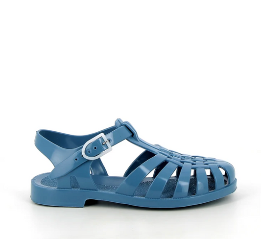 French Sun Sandals Denim