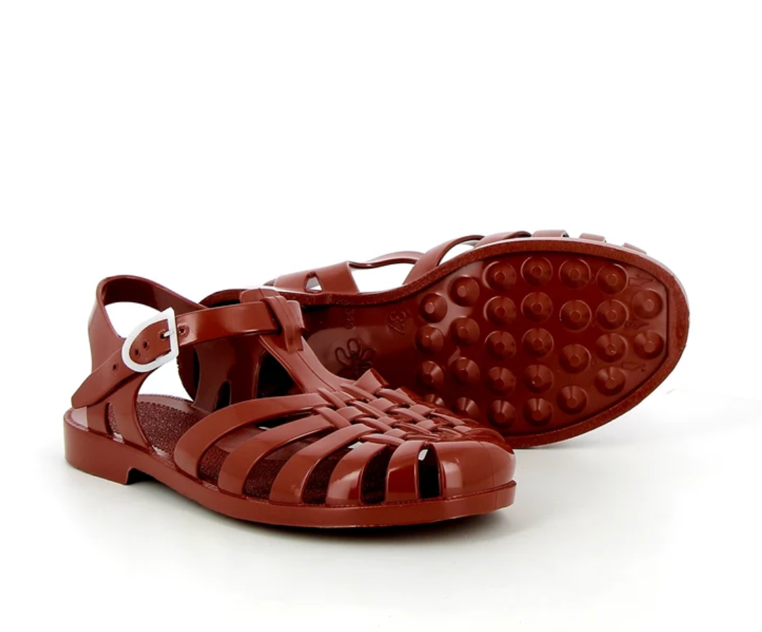 French Sun Sandals Terracotta