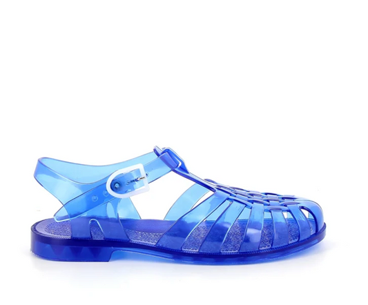 French Sun Sandals Cobalt