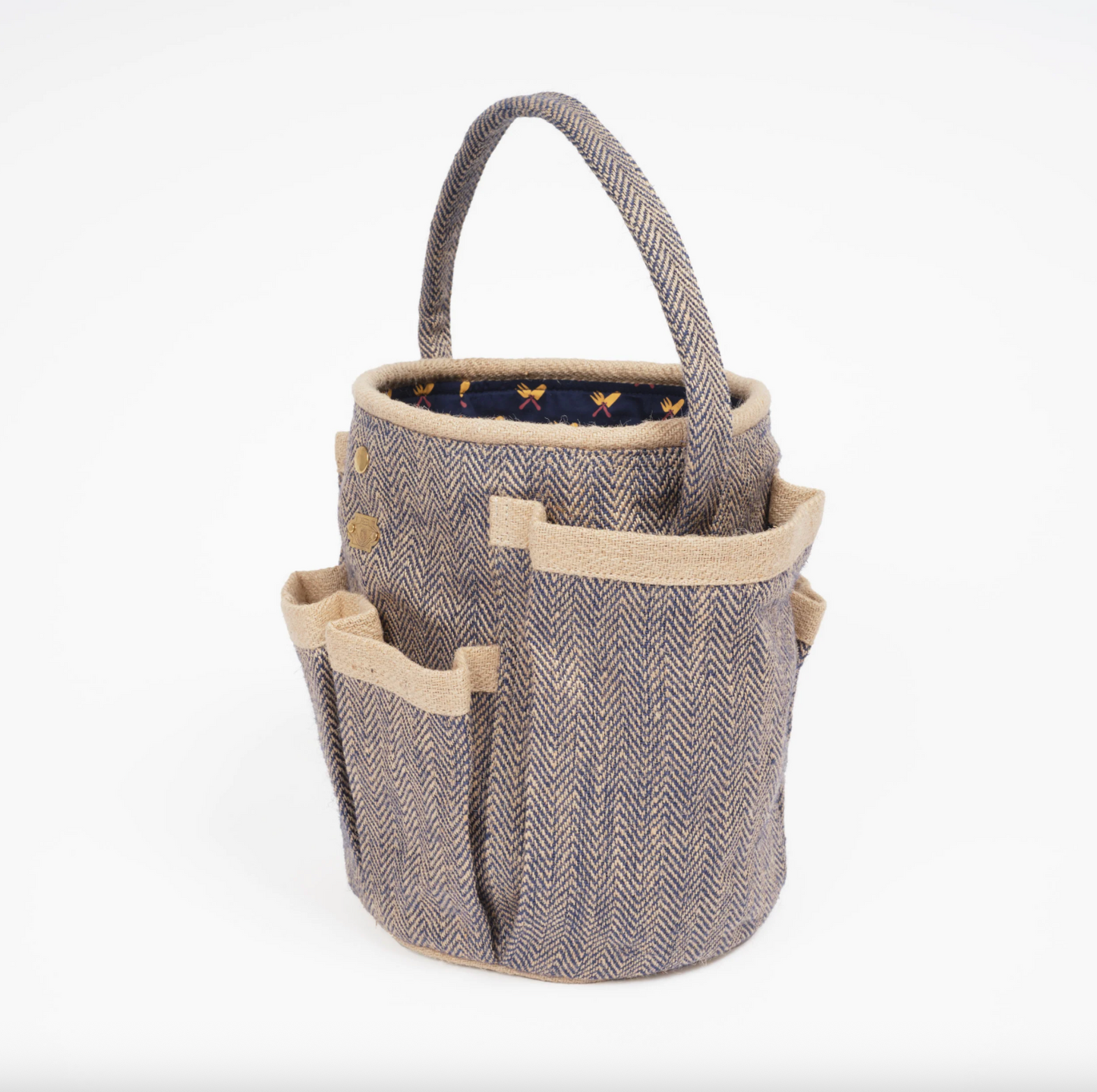 Le Prince Jardinier Large Jute Bucket Bag