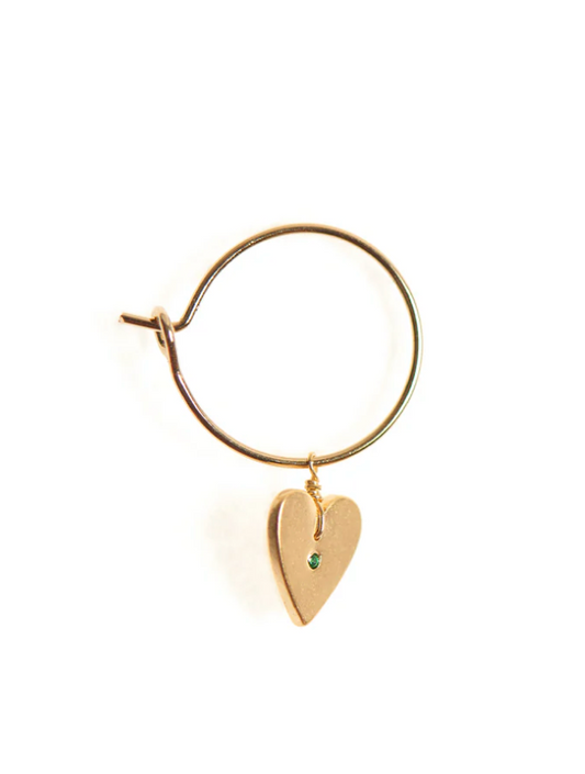 Tassia Canellis Emerald Chakra Earrings