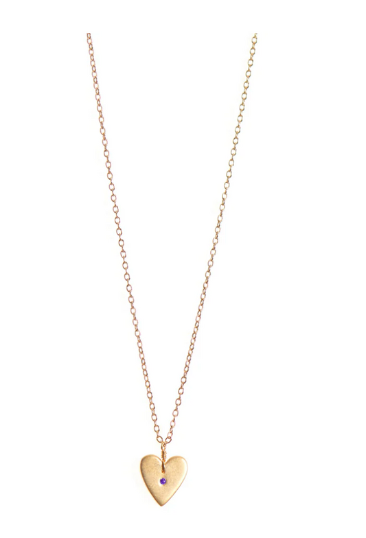 Tassia Canellis Amethyst Chakra Necklace