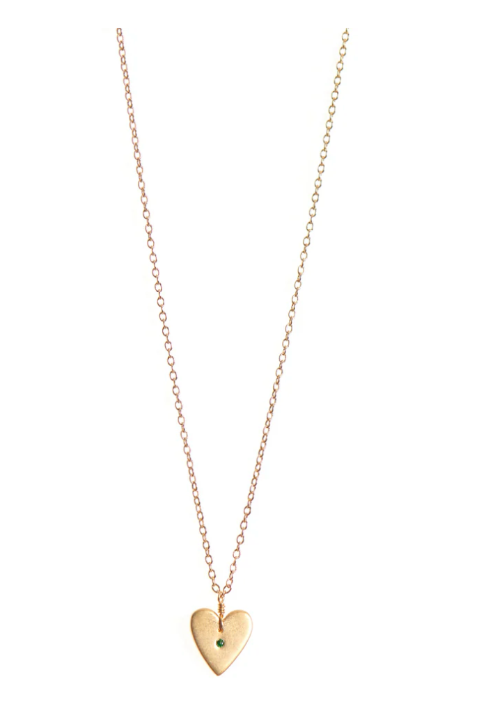 Tassia Canellis Emerald Chakra Necklace