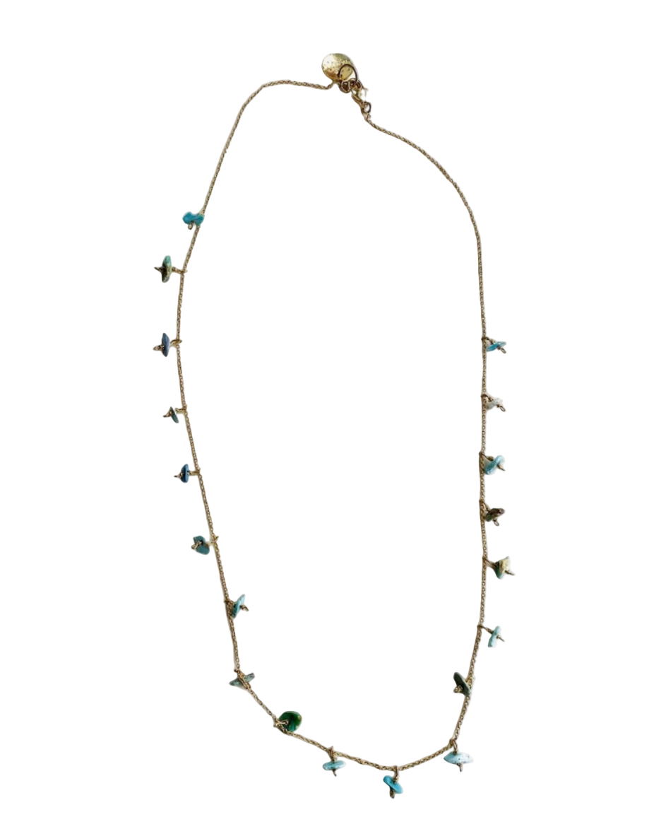 Tassia Canellis Turquoise Amorgas Necklace