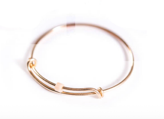 Tassia Canellis Gold/Blush Sliding Knot Ring