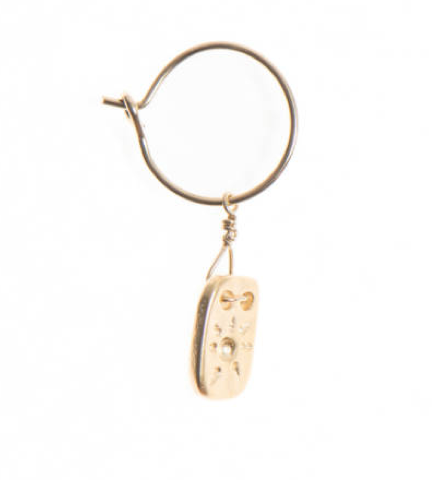 Tassia Canellis Gold Soleil Earring