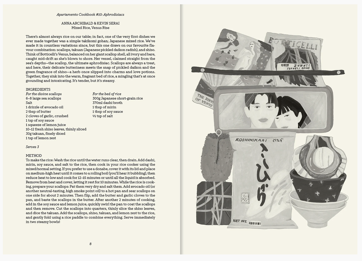 Apartamento Cookbook #10 Aphrodisiacs