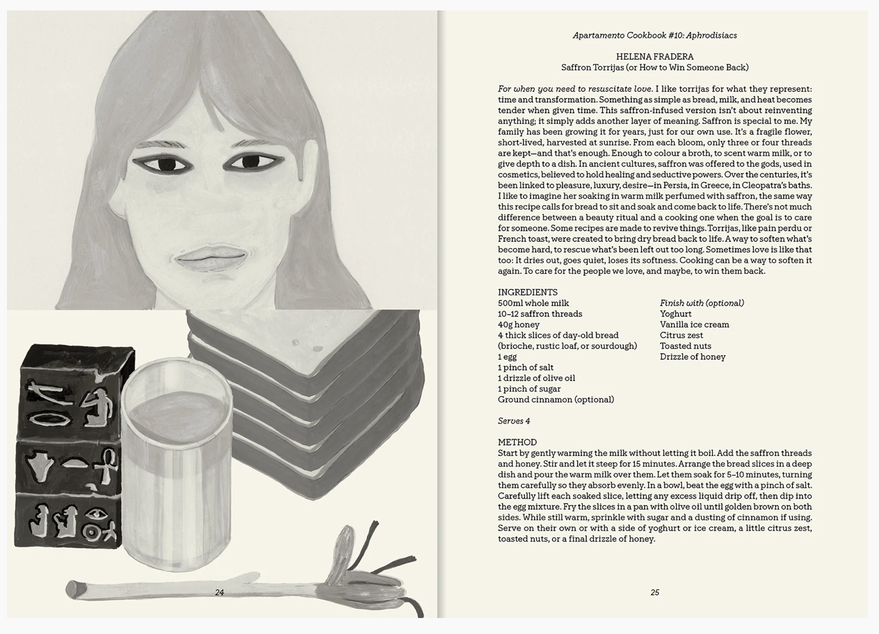 Apartamento Cookbook #10 Aphrodisiacs