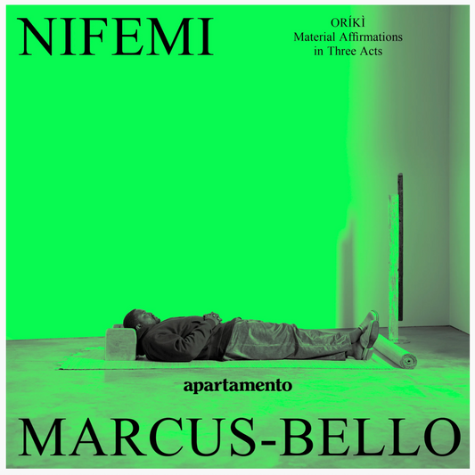 Apartamento Oriki: Material Affirmations in Three Acts