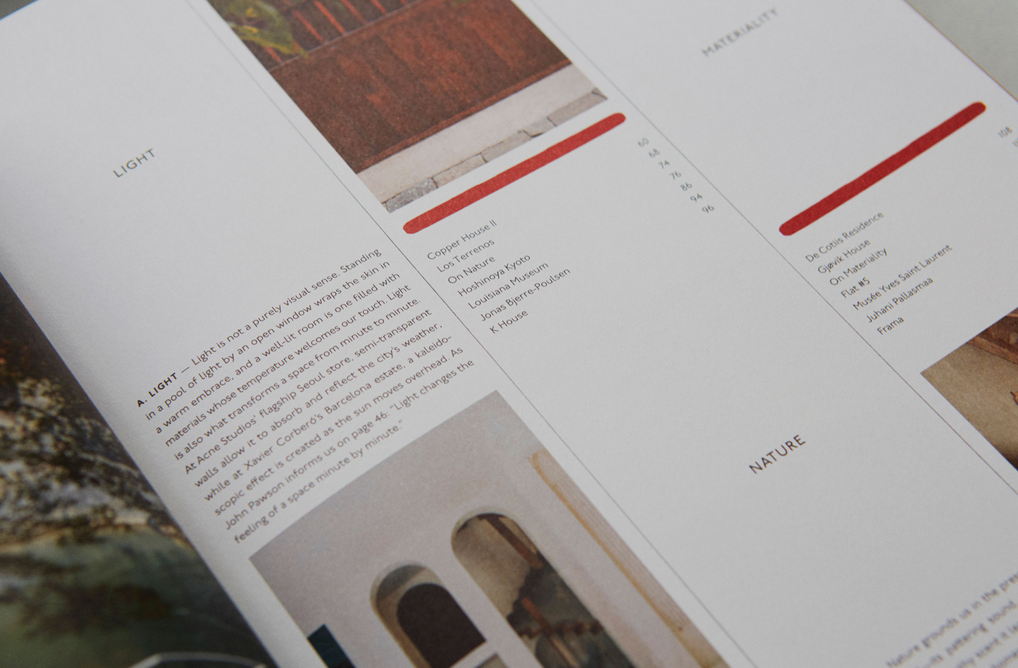 The Touch: Spaces Designed for the Senses