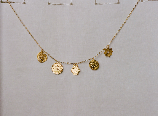 Apres Ski Ra Gold Pendant