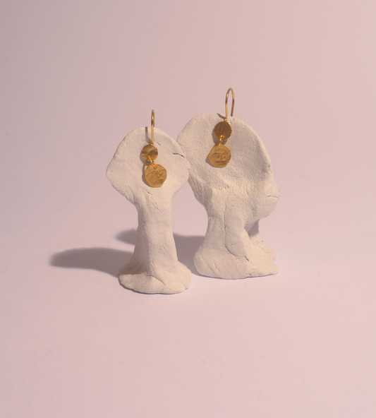 Apres Ski Due Visi Gold Earrings
