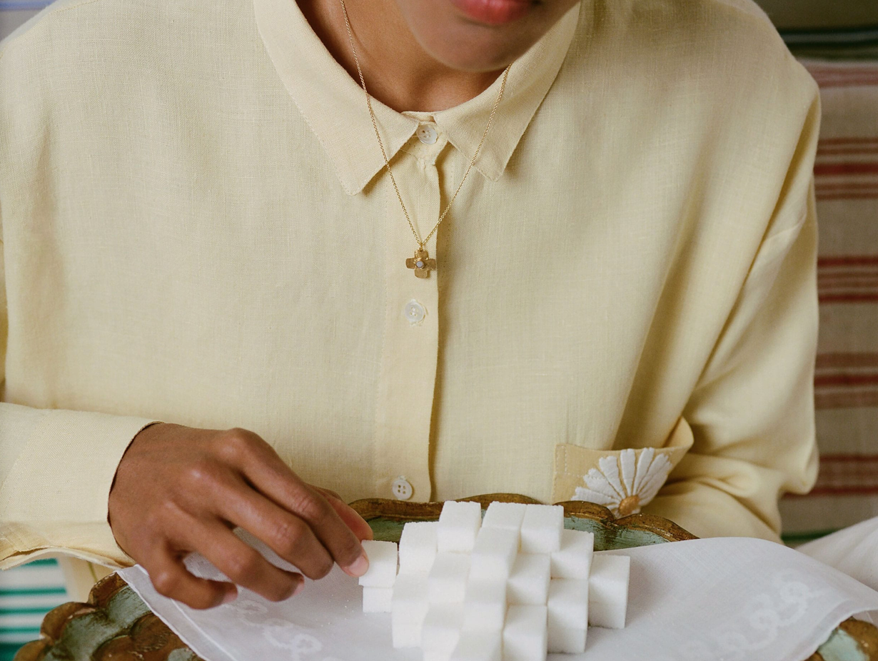 Apres Ski Jour Gold Pendant