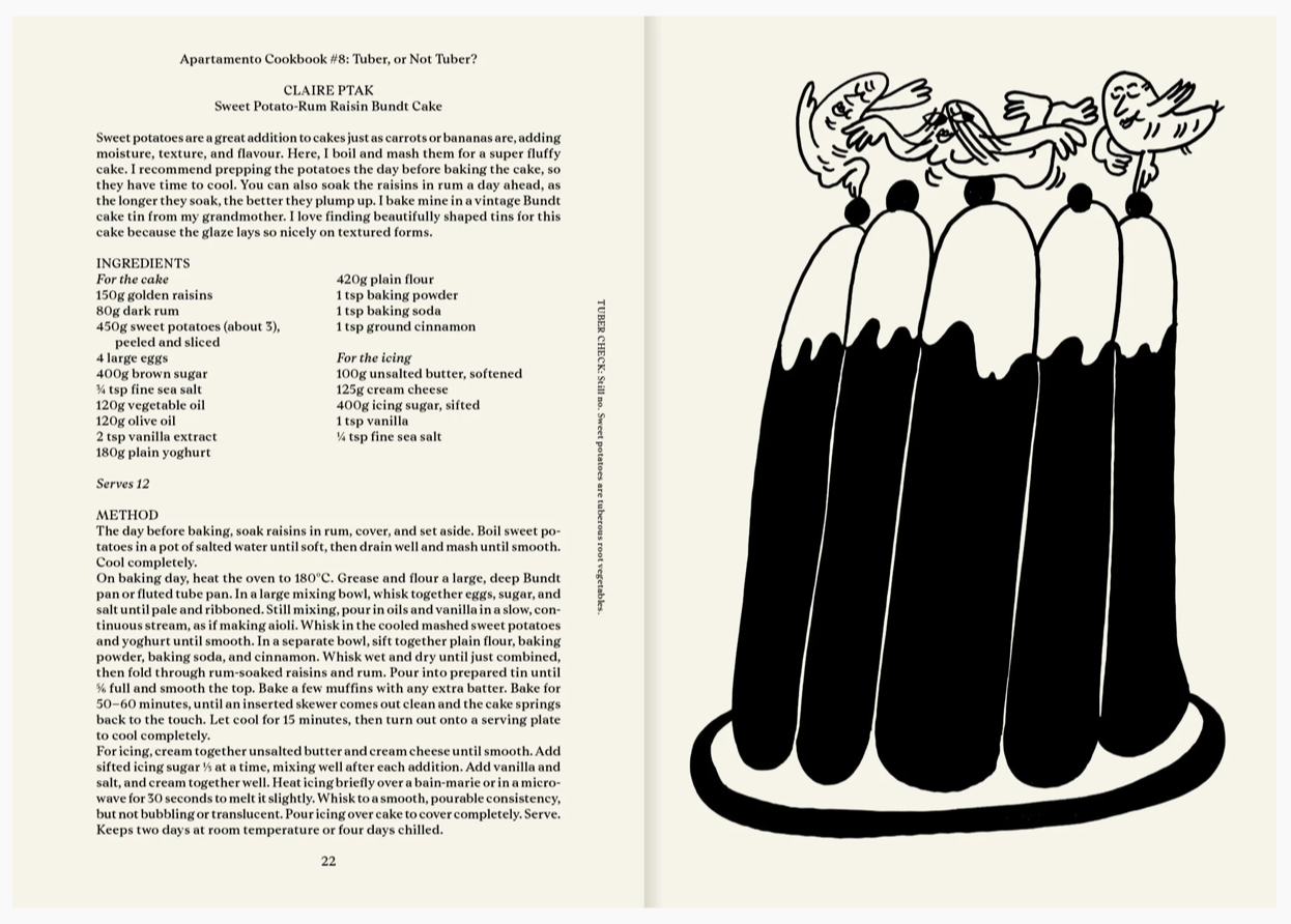 Apartamento Cookbook #8 Tuber, or Not Tuber