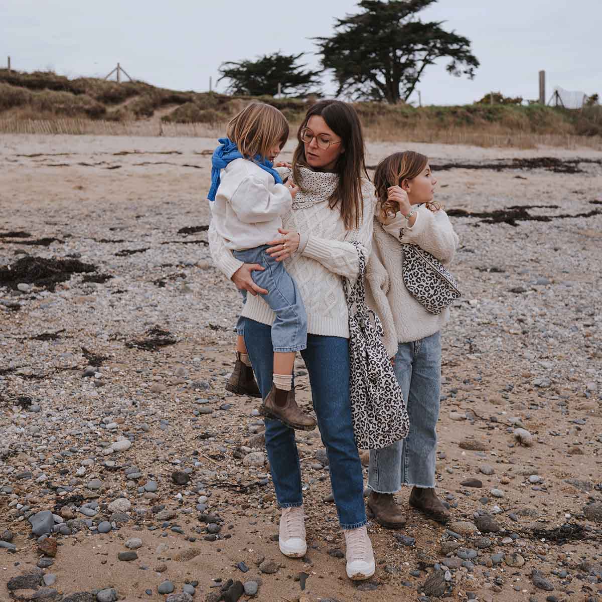 WOMEN BUM BAG GRAOU GREIGE: Graou