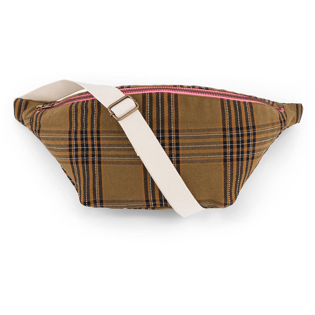 WOMEN BUM BAG TARTAN
