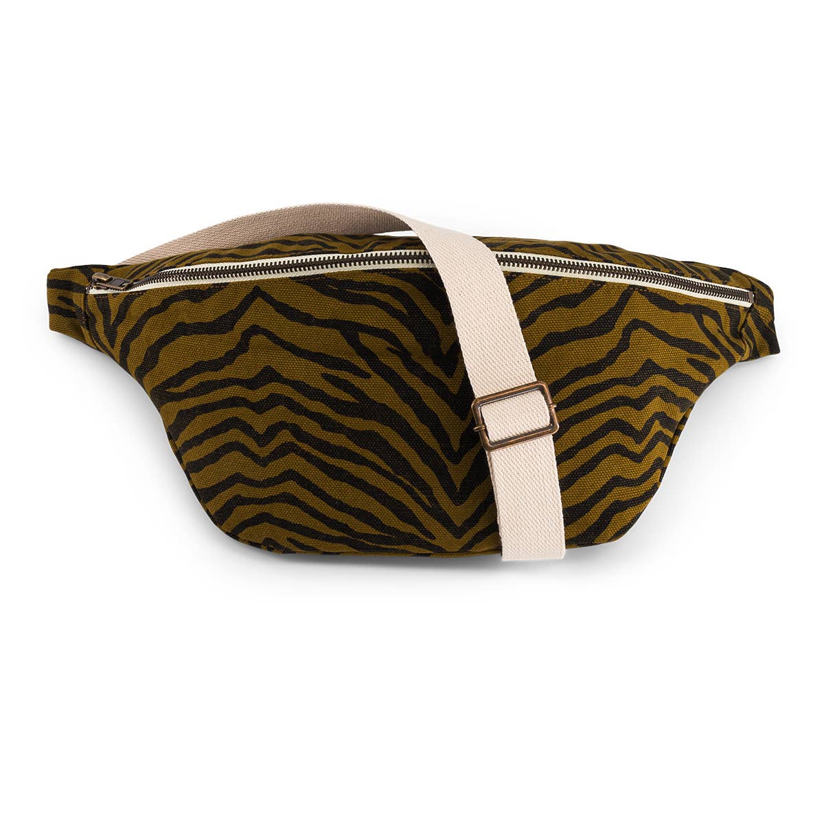 WOMEN BUM BAG ZEBROU TAPENADE: TAPENADE / ZEBROU