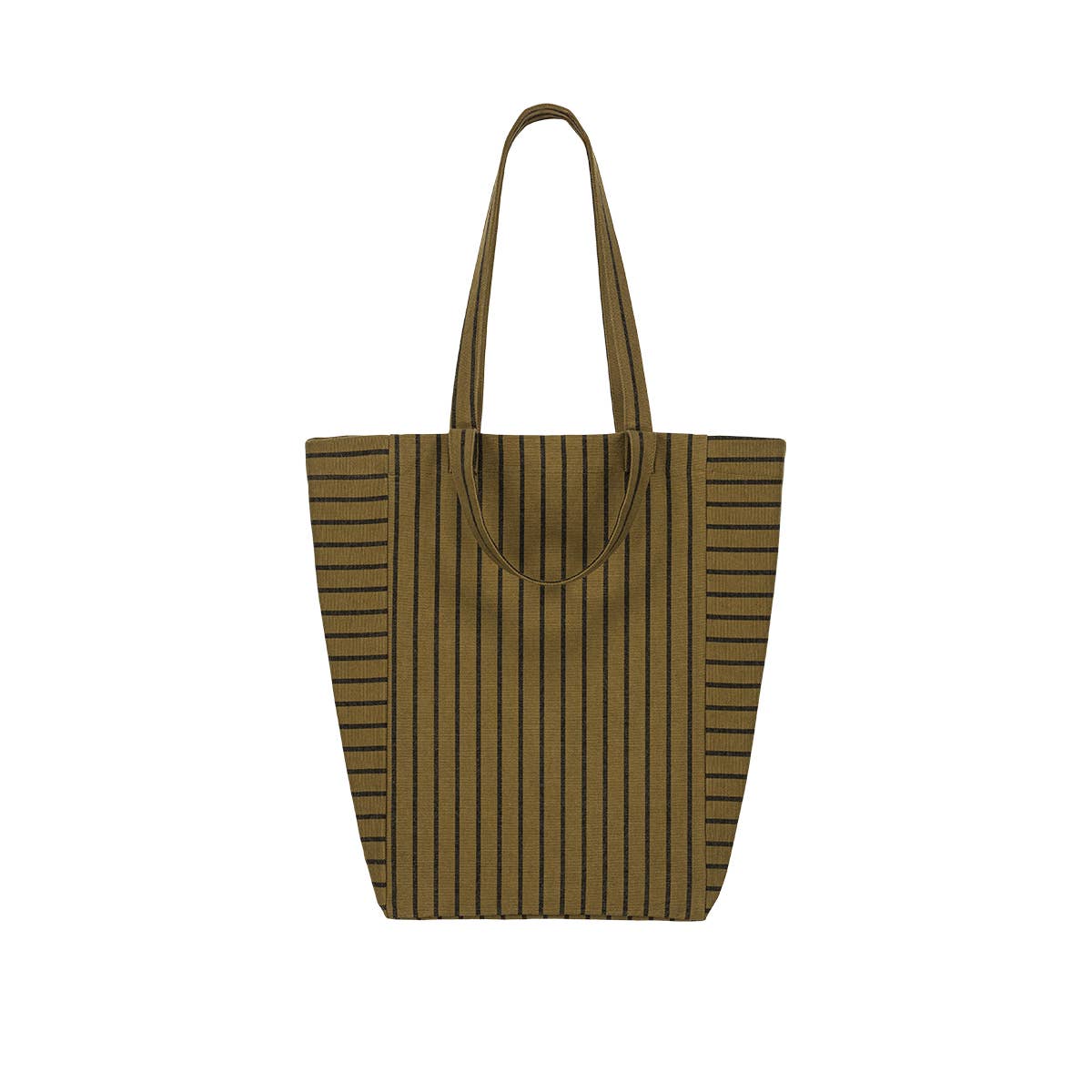 ELISABETH TOTE BAG TENNIS BLACK /  OLIVE