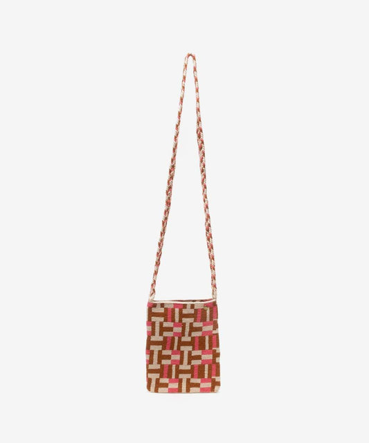 Guanabana Brown/Orchid Pink Bangkok Opera Bag