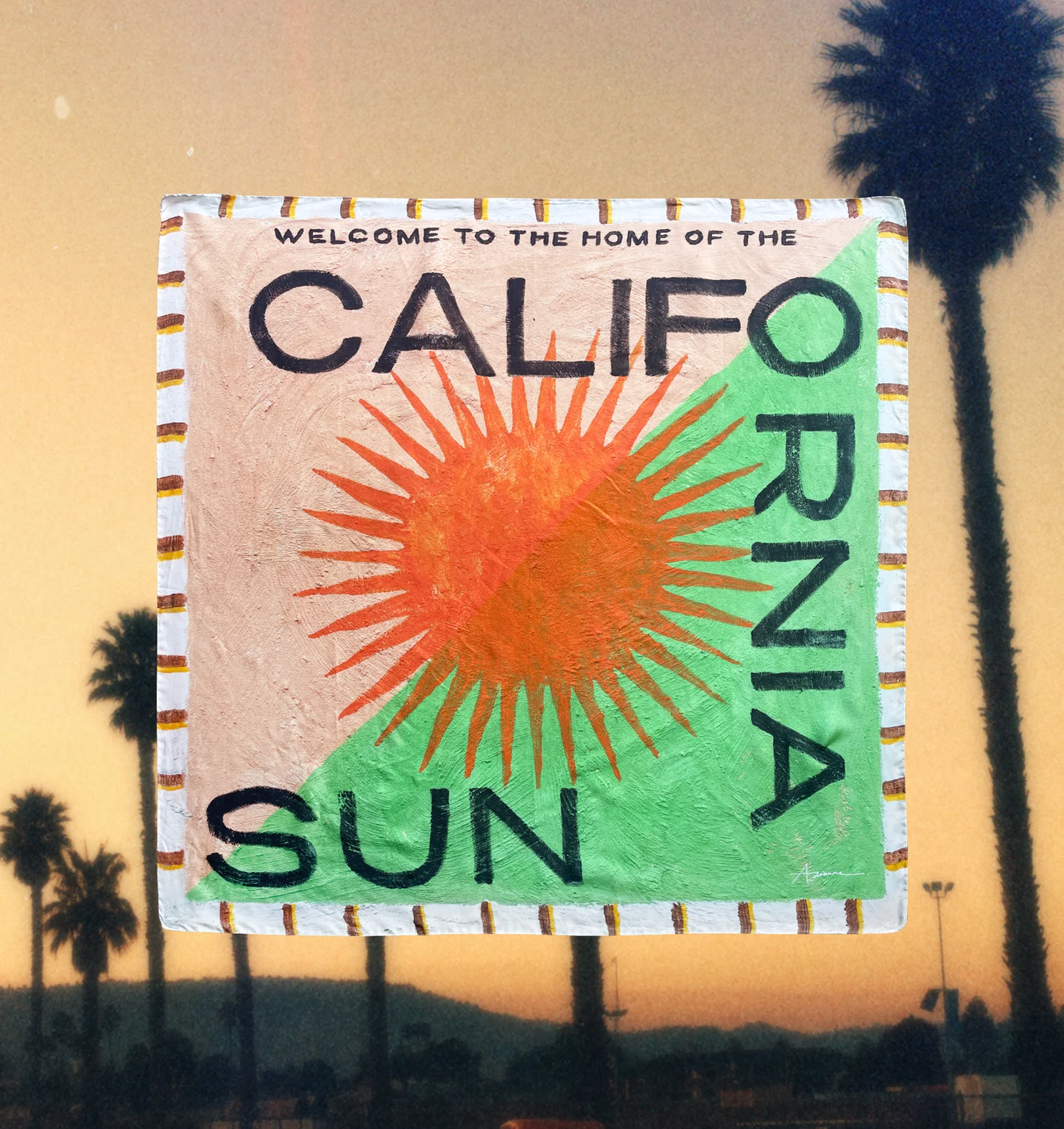 The California Sun Silk Travel Scarf