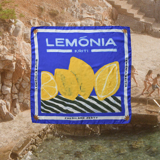 Lemonia Silk Travel Scarf
