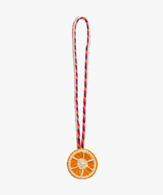 Guanabana Half an Orange Bag Charm