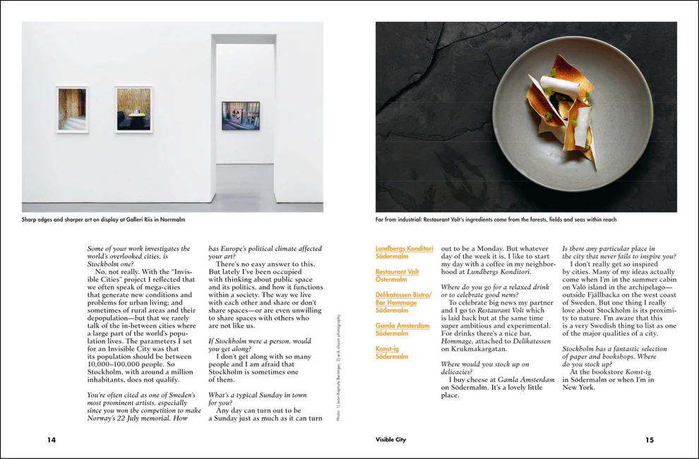 LOST iN Stockholm Guide Book