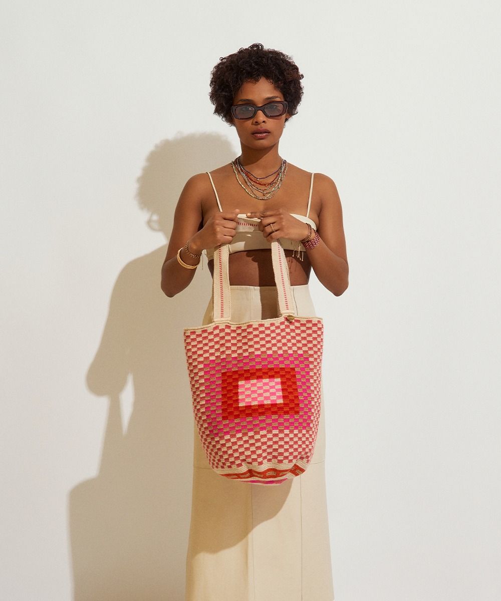 Guanabana Red/Pink Sparrow Cala Bag
