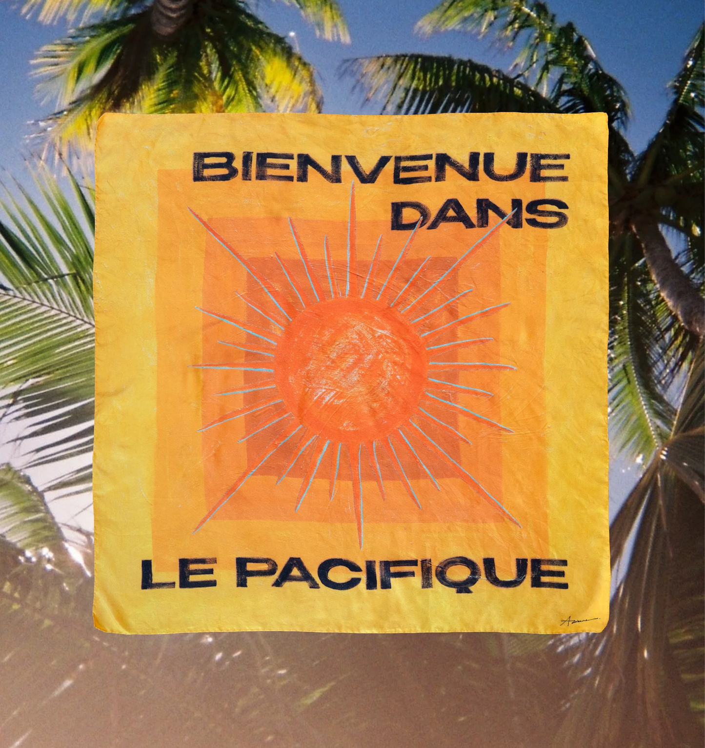 The Pacific Sun Travel Scarf